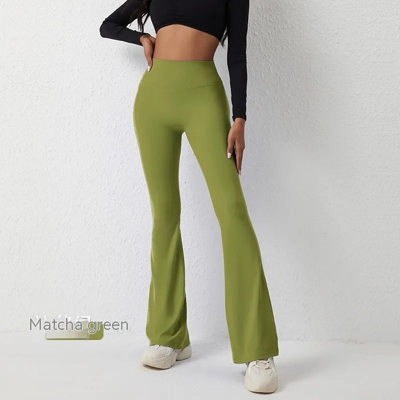 High-Waisted Hip Lifting Fitness Pants