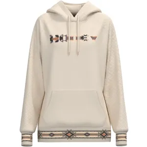 Hooey Women's Legendary Hoodie W/Quilted Pattern