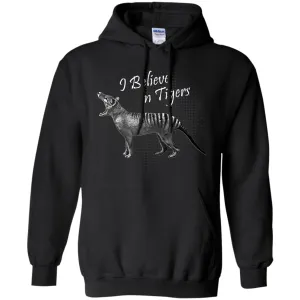 I Believe In Tigers Tasmanian Tiger Hoodies