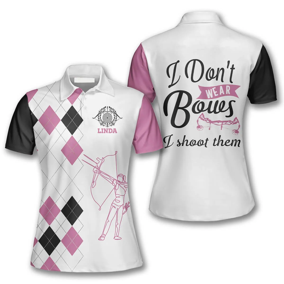 I Don’t Wear Bows I Shoot Them Custom Archery Shirts for Women, Shirt for Archer