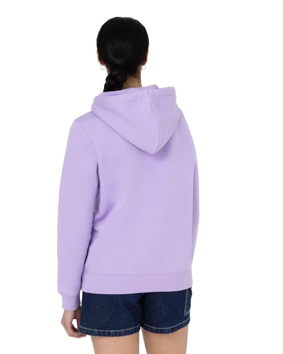 Icon Logo Hoodie in Purple Rose