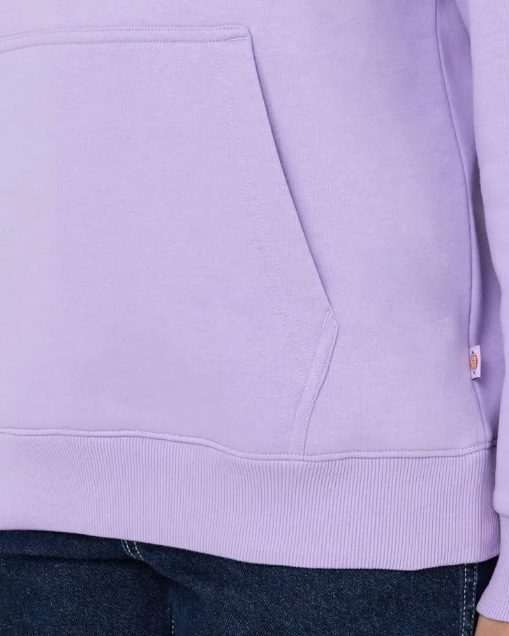 Icon Logo Hoodie in Purple Rose
