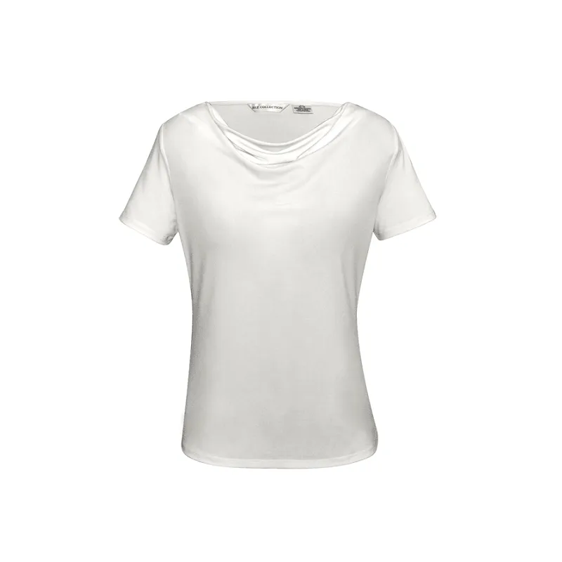 K625LS Ladies Ava Drape Knit Top
