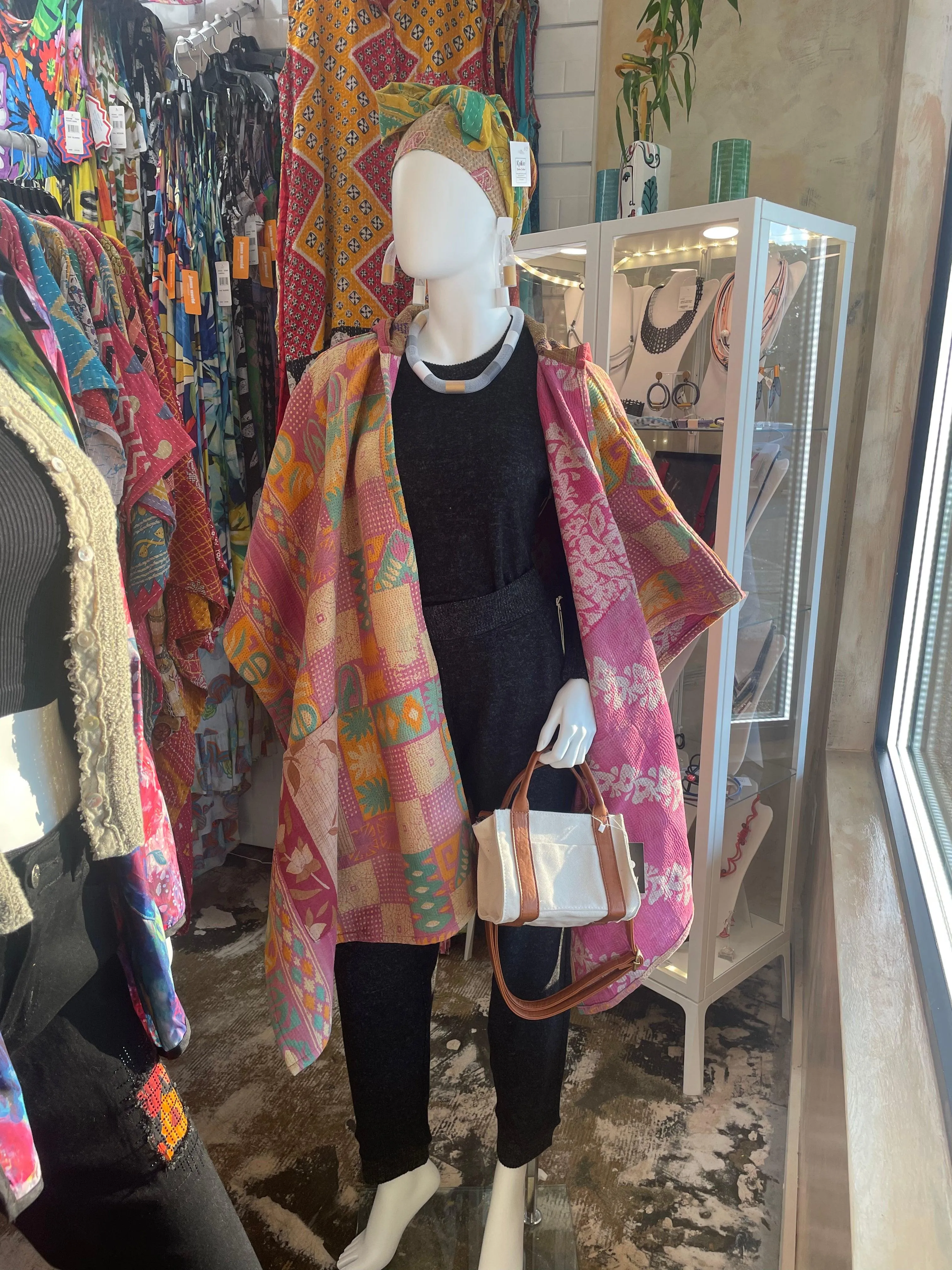 Kantha Coat #77 by Kantha Bae