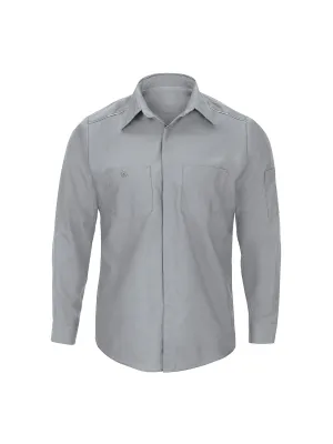 Men's Long Sleeve Pro Airflow Work Shirt - SP3A - Grey