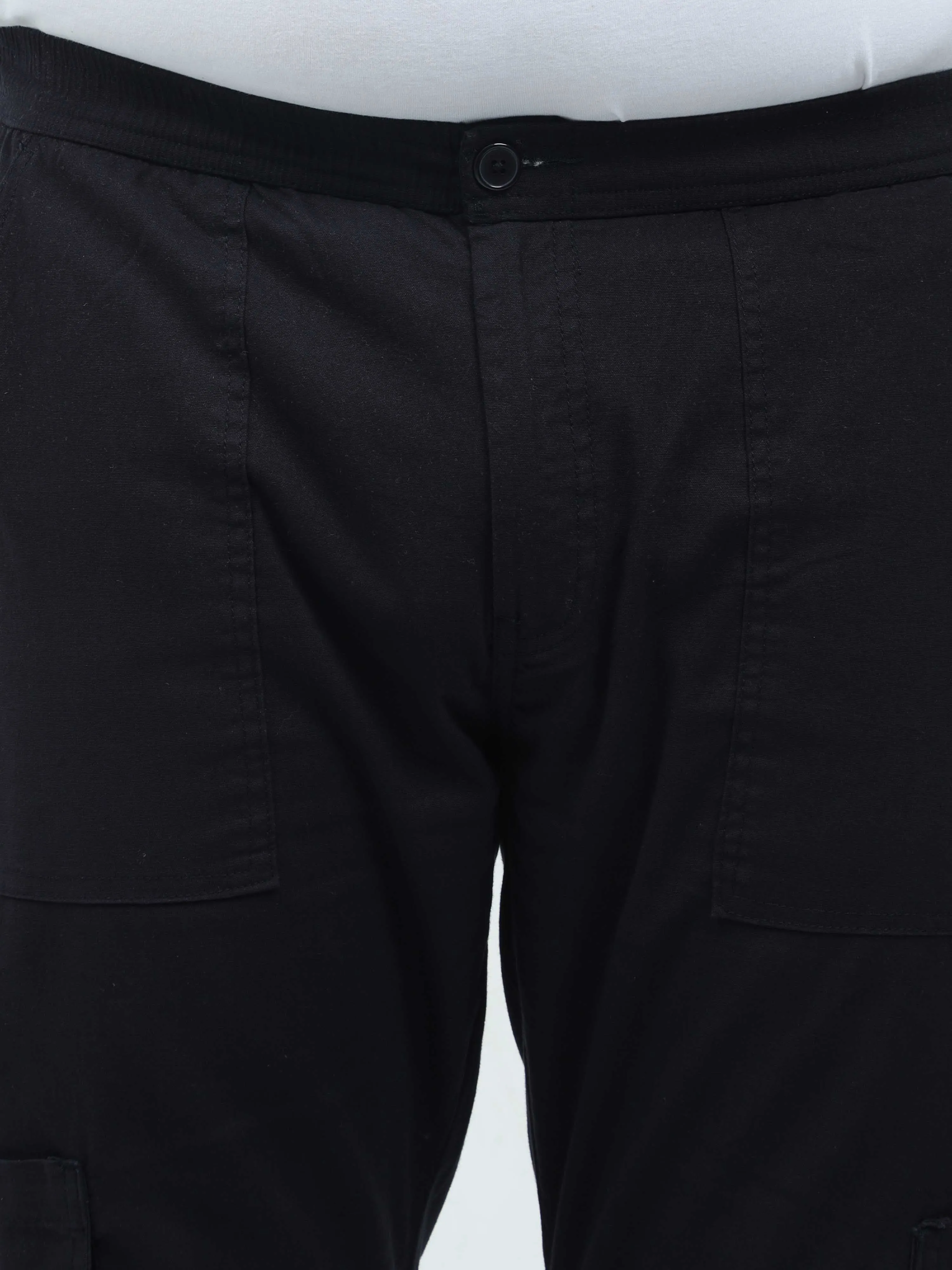 Men's Plus Size Navy Cargo