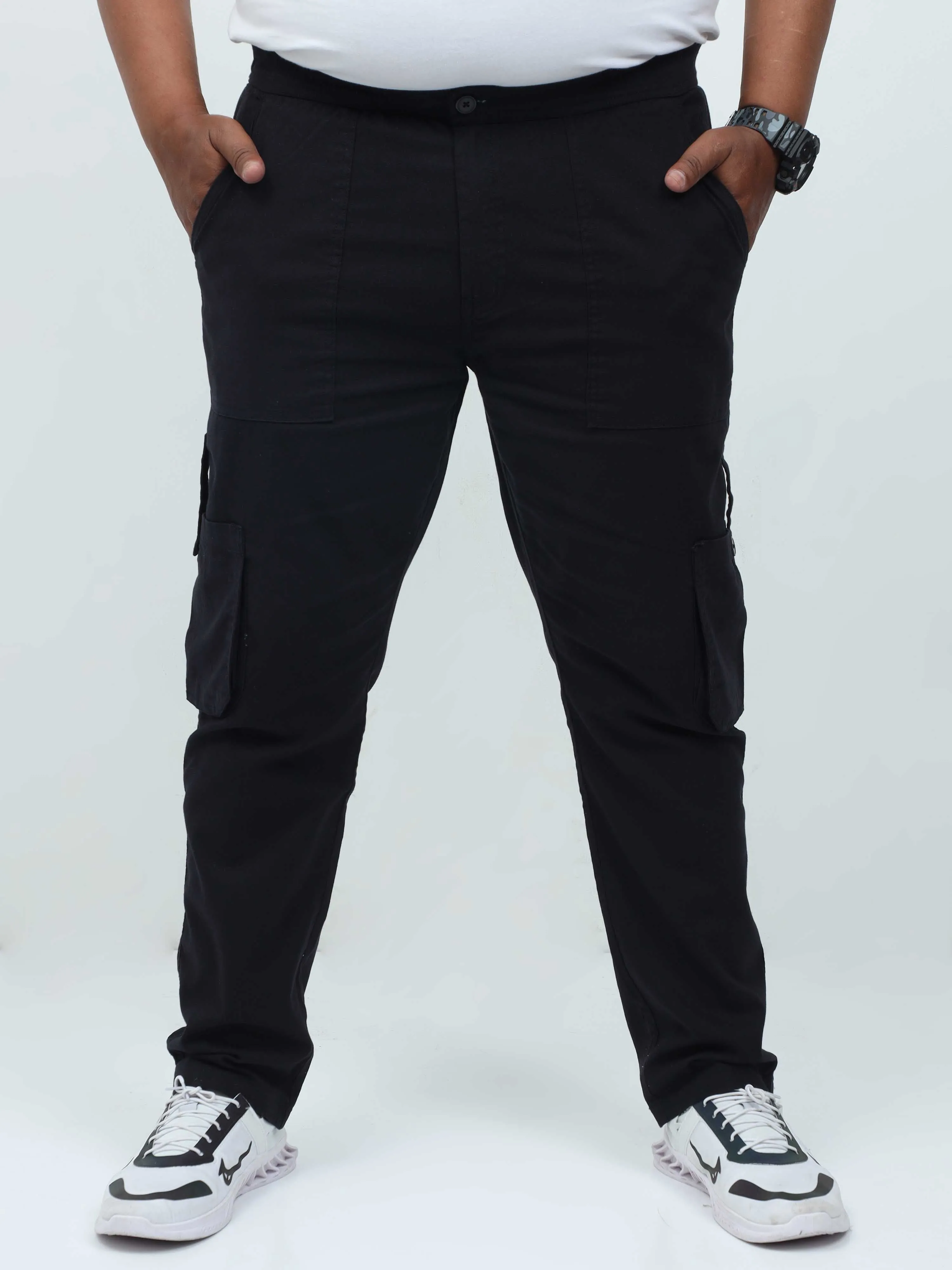 Men's Plus Size Navy Cargo
