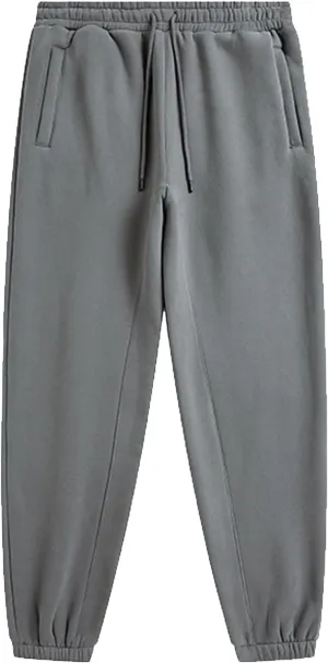 MIDOO Work Pants for Men Slim Fit Elastic Bottom Sweat Pants with Pockets Relaxed Fit Breathable Athletic Workout Joggers