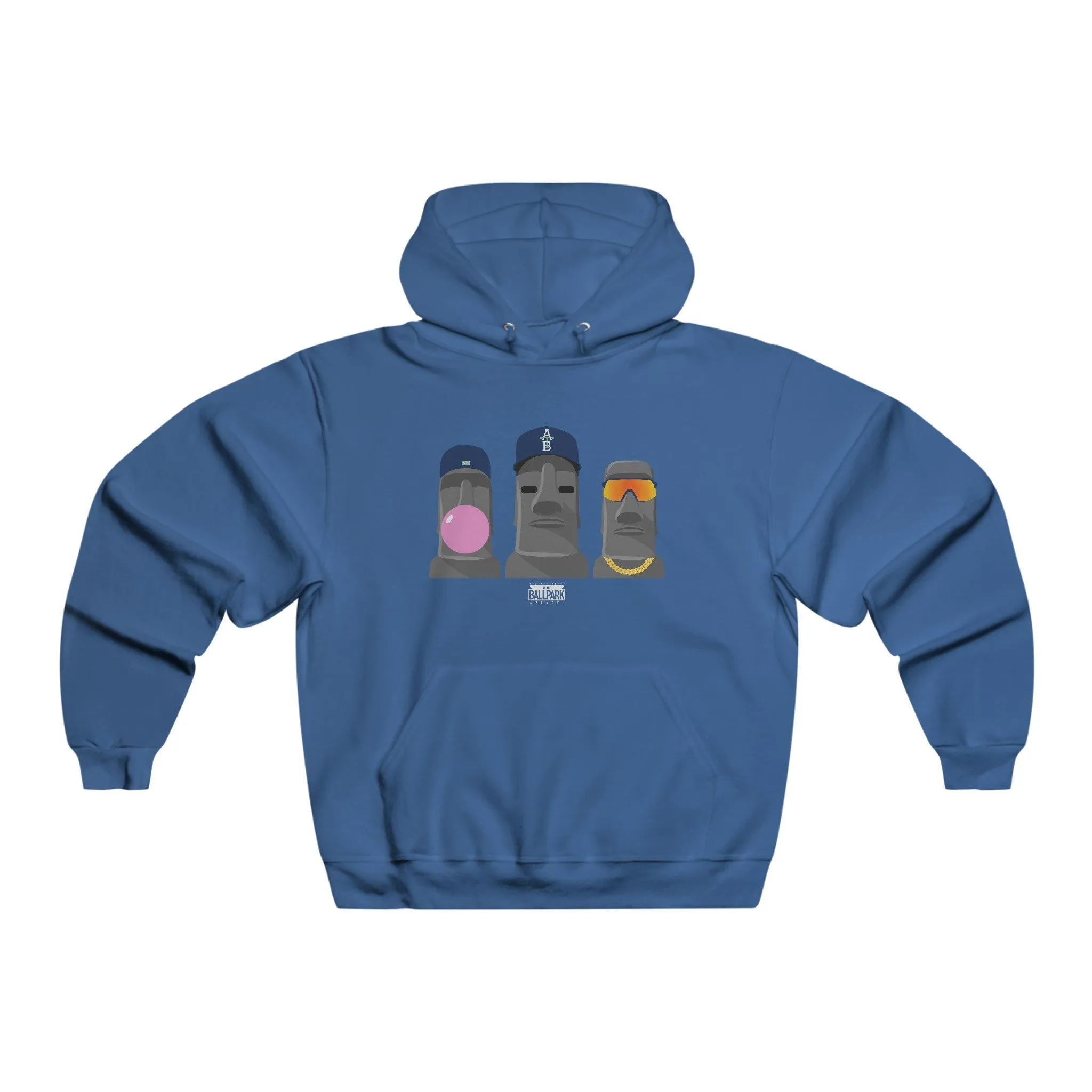 Mo'ai Mashers Hoodie | At The Ballpark Apparel