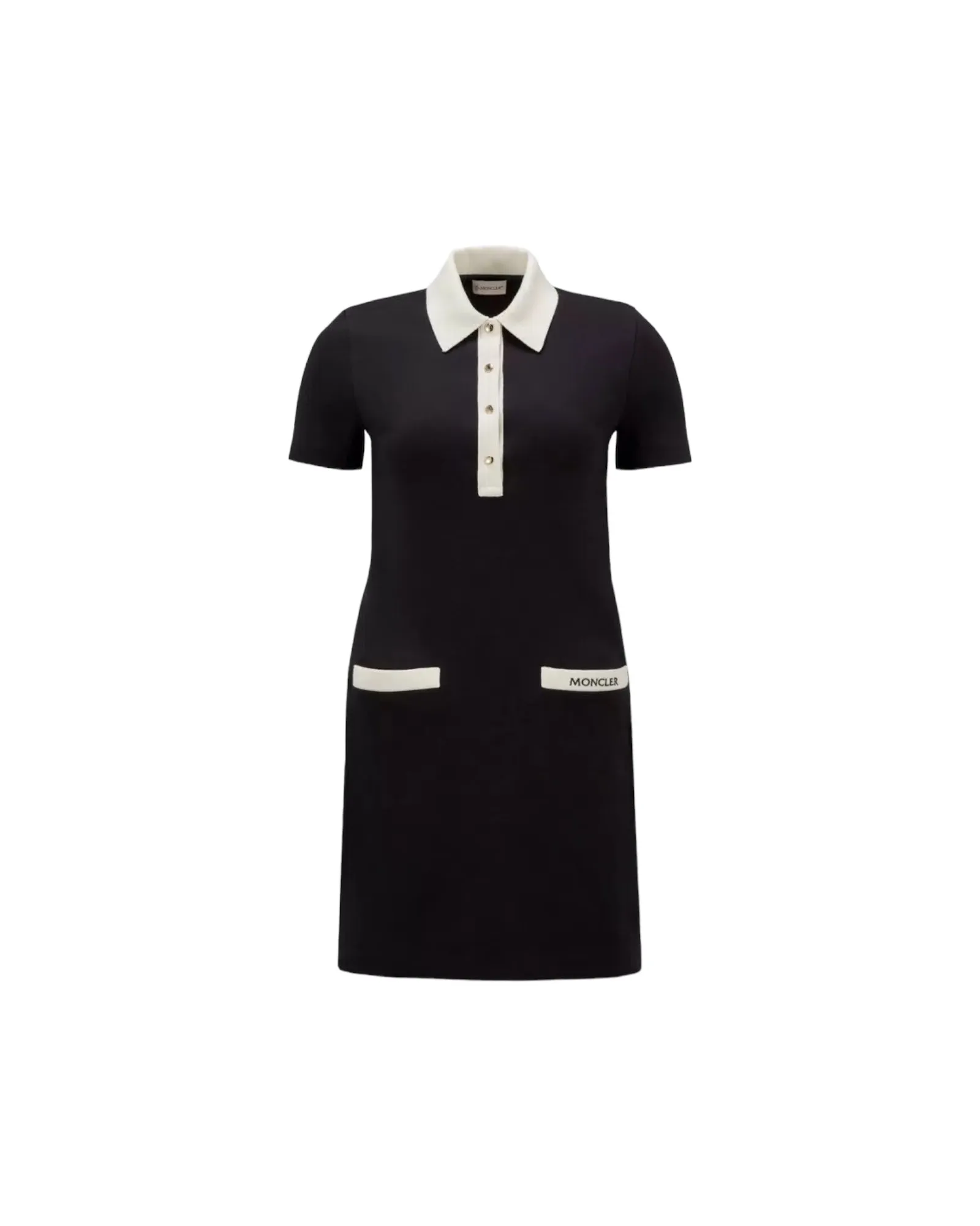 MONCLER POLO DRESS DARK BLUE