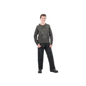 Mossi Black Size 4 Youth Snow Pant