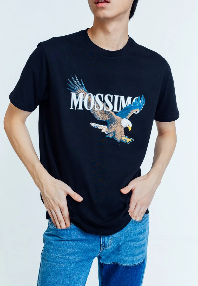 Mossimo Allain Black Classic Fit Tee