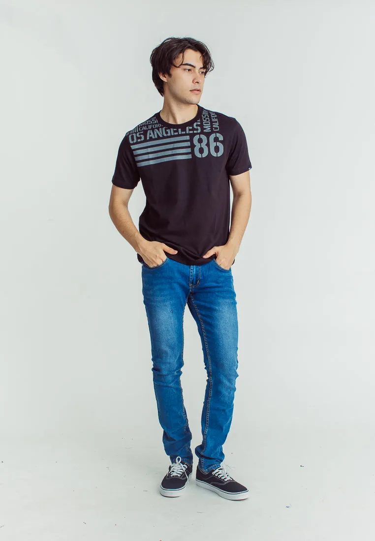 Mossimo Arjay Black Classic Fit Tee
