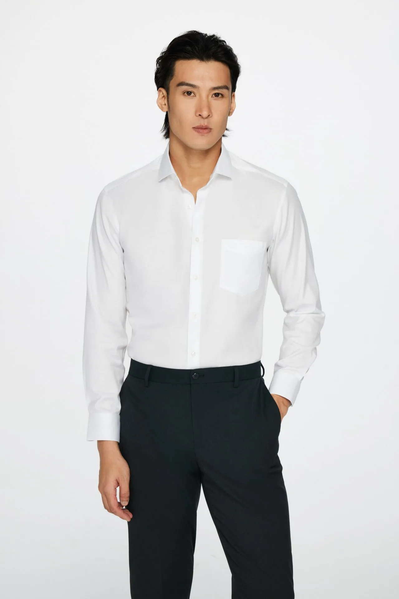 Non Iron Cotton Stretch Shirt