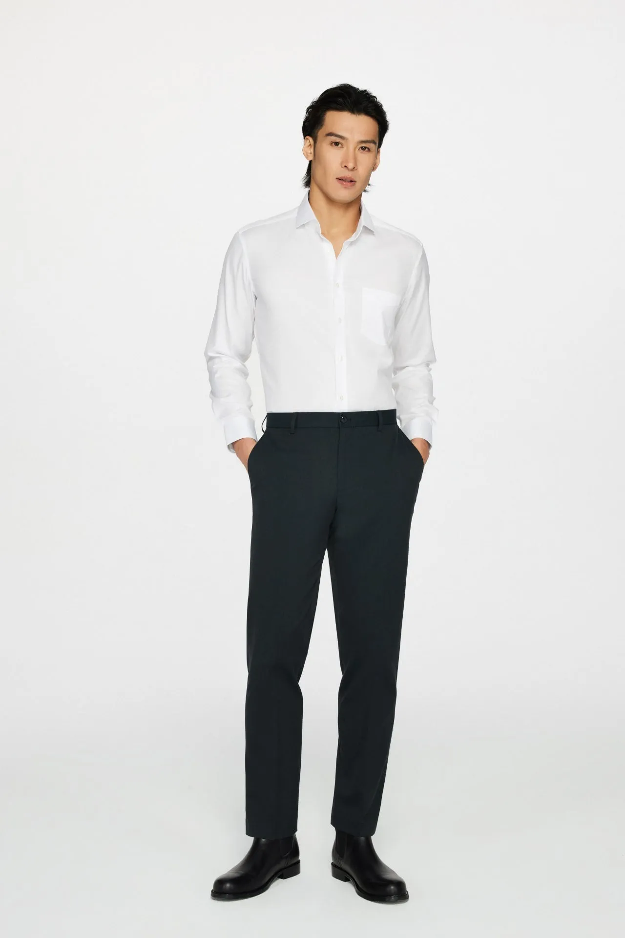 Non Iron Cotton Stretch Shirt