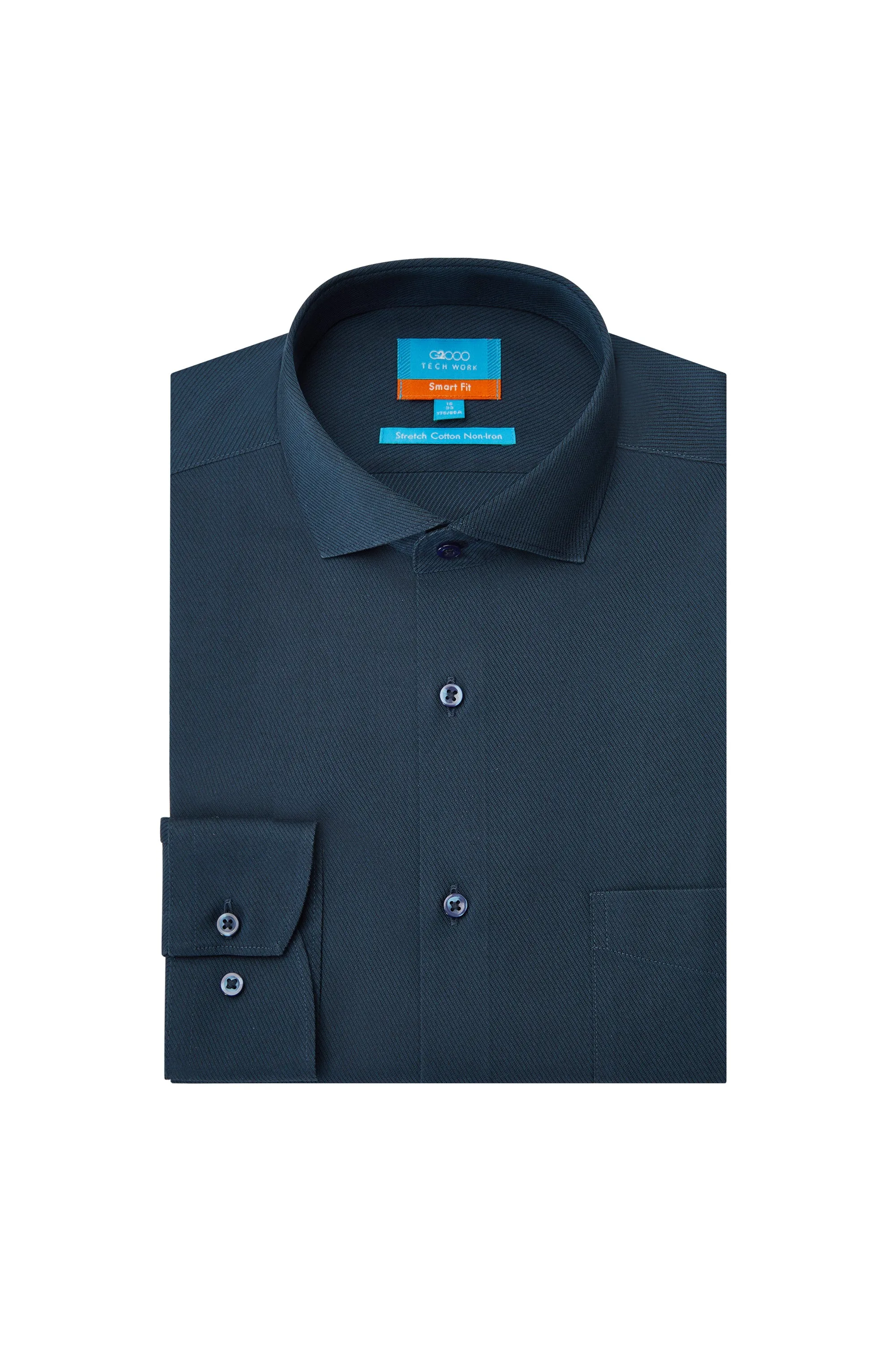 Non Iron Cotton Stretch Shirt