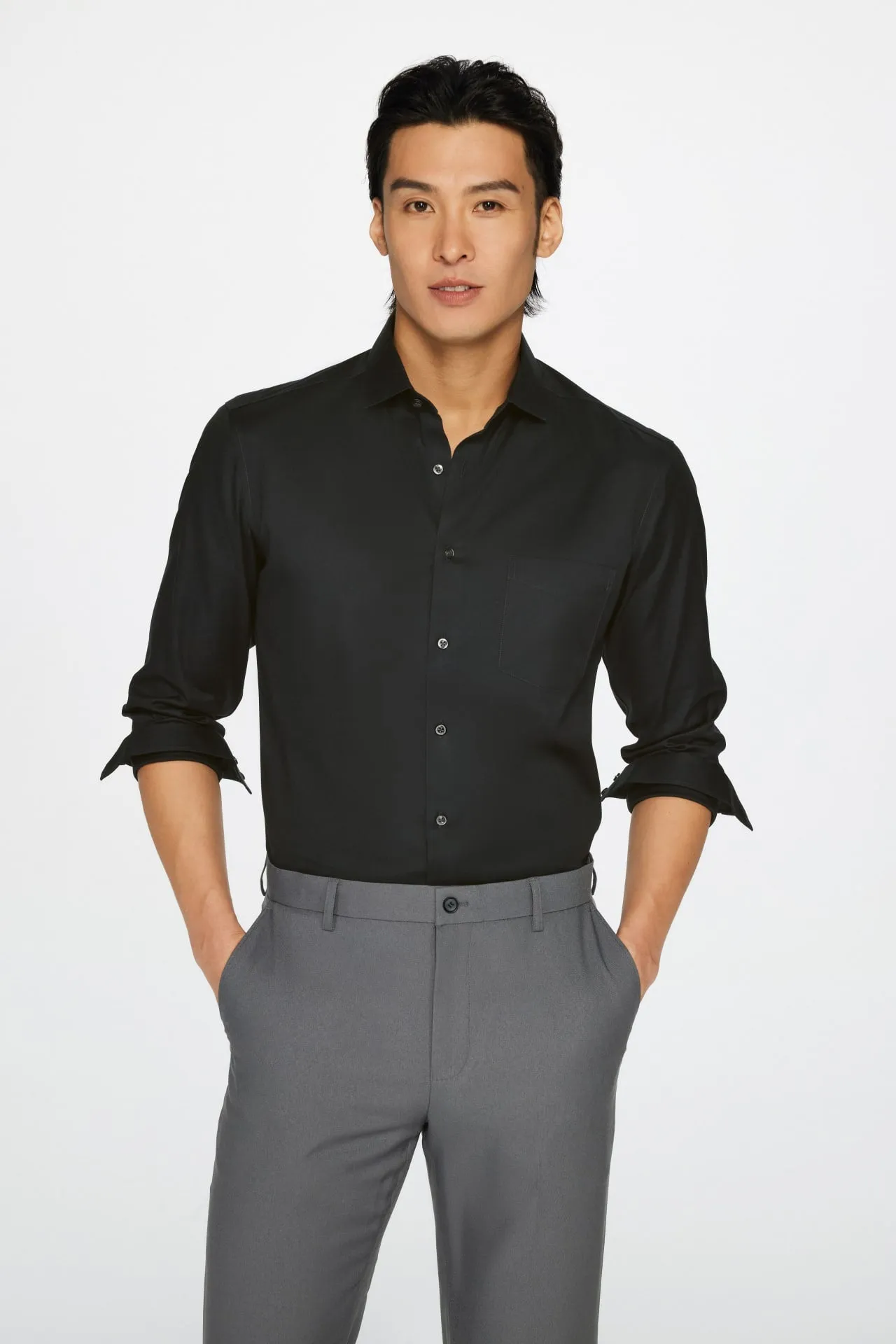 Non Iron Cotton Stretch Shirt