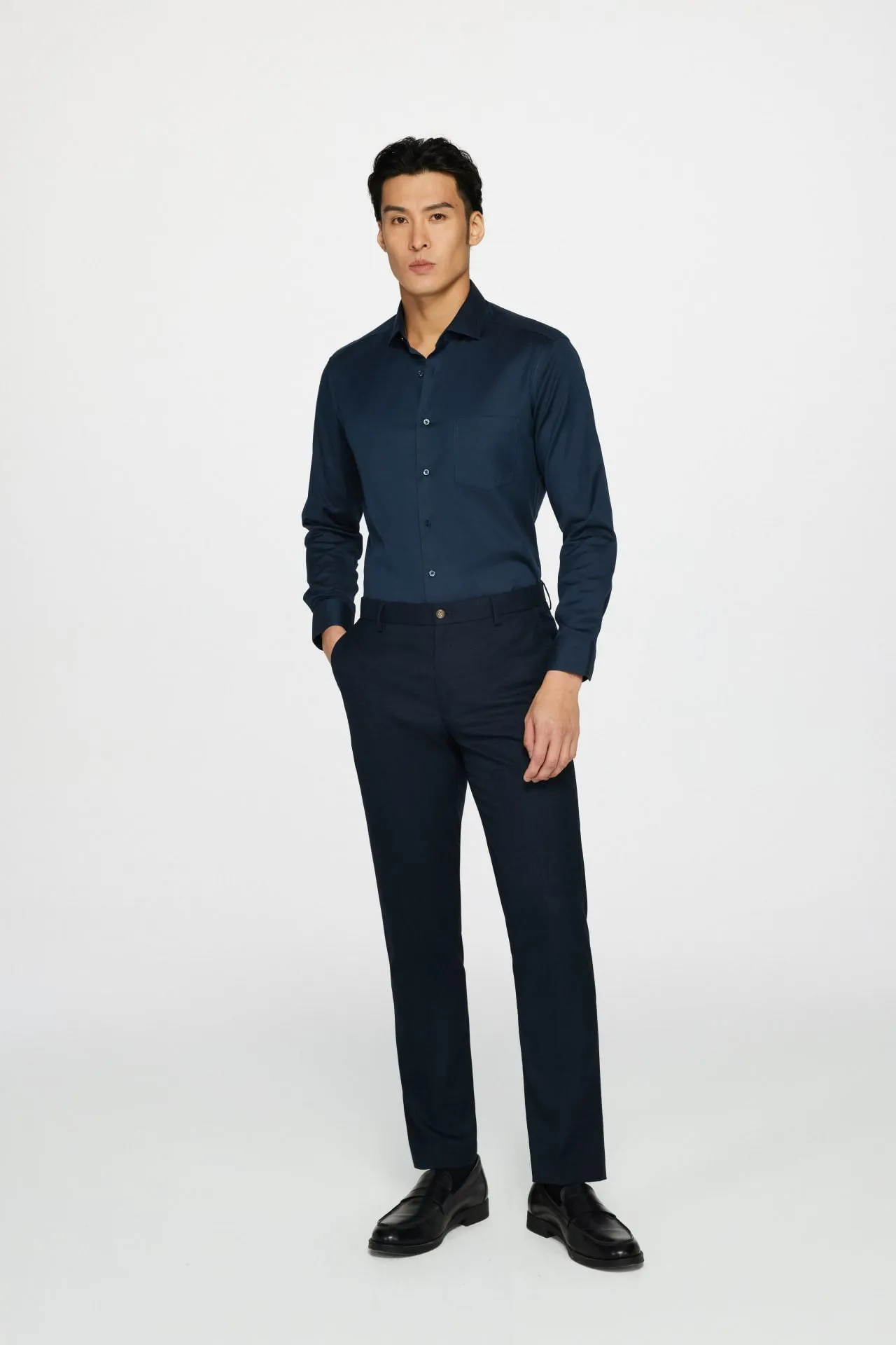 Non Iron Cotton Stretch Shirt