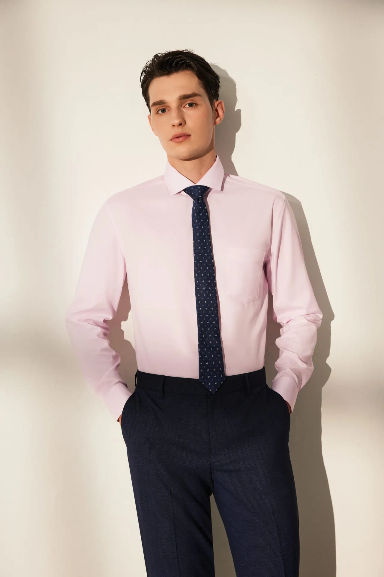 Non Iron Cotton Stretch Shirt
