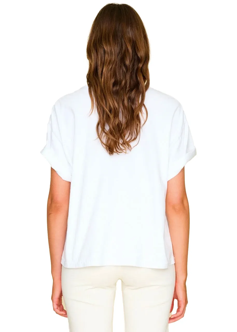 Palmer tee in white