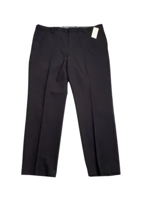 Perry Ellis Portfolio Mens Modern fit Dress Pants Pants 38 / 30 Black Solid