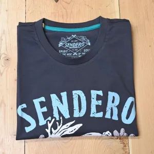 Peter Jackalope Crop Tee Vintage Black
