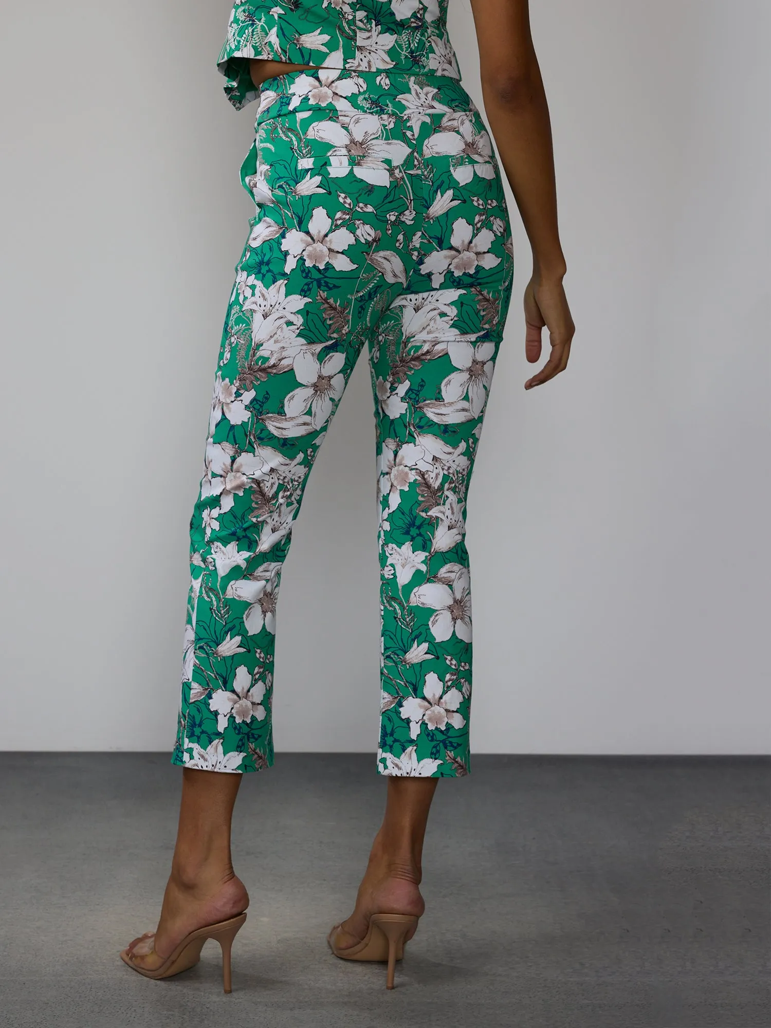 Petite Whitney Bengaline Pull-On Slim Pant