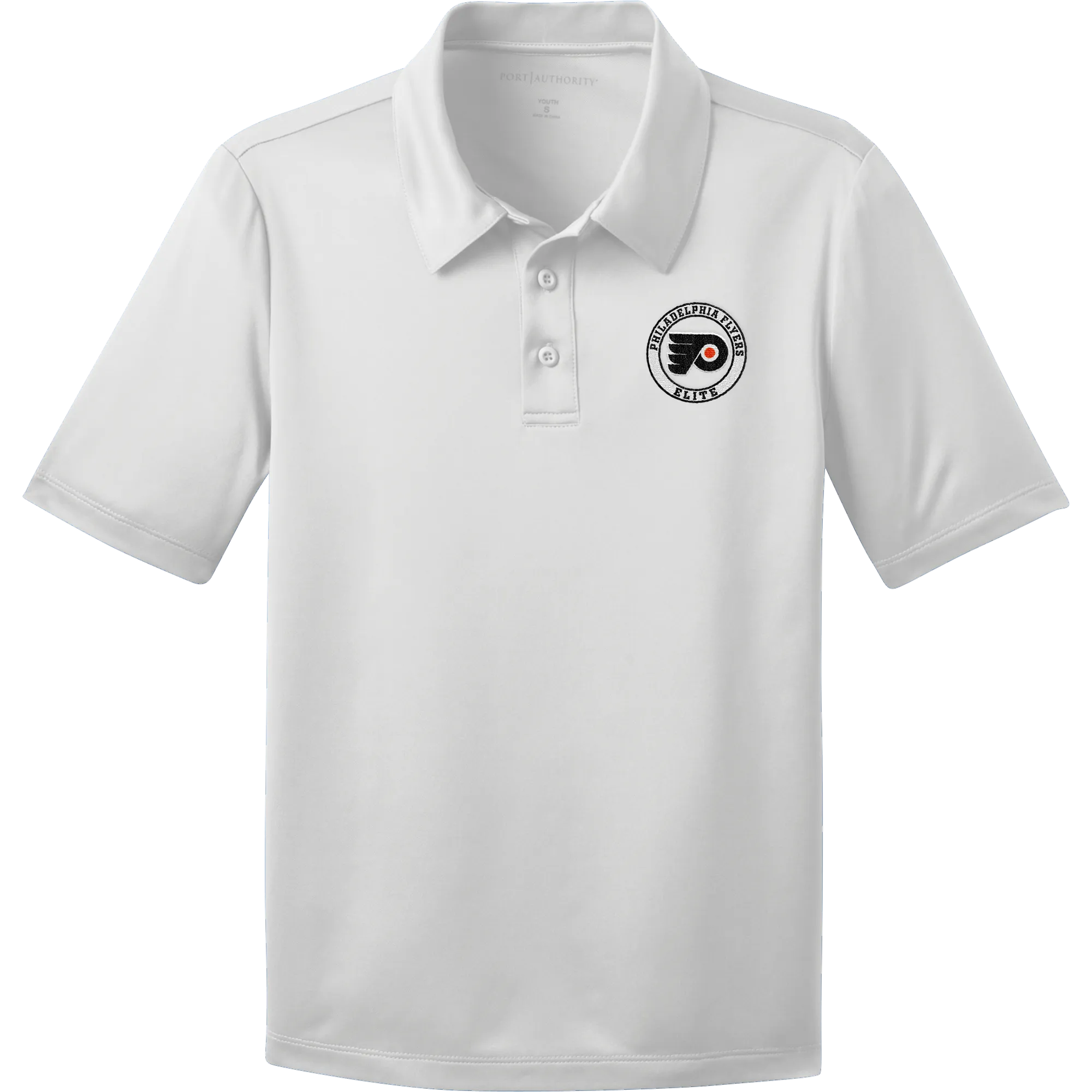 Philadelphia Flyers Elite Youth Silk Touch Performance Polo