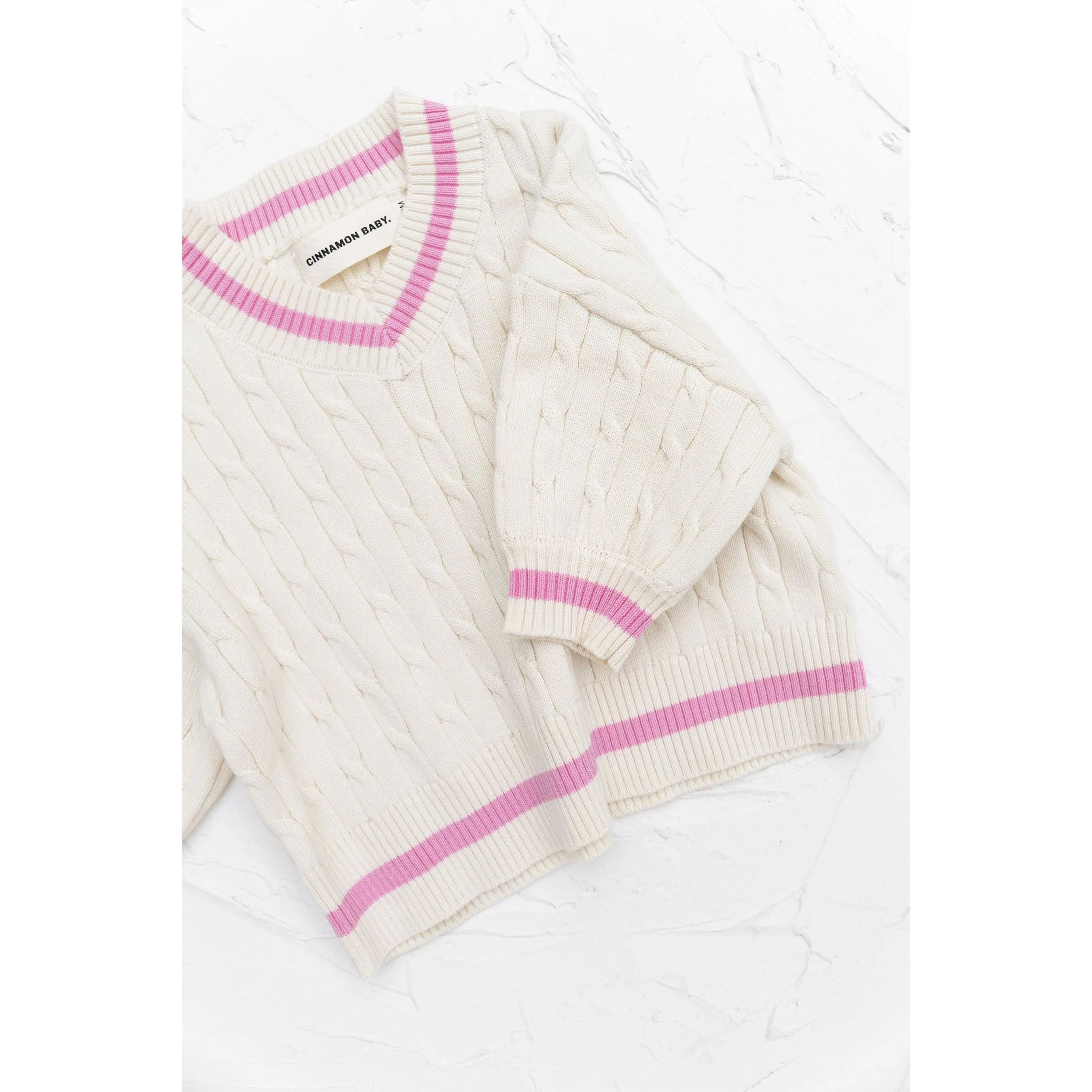 Prep Knit - Baby Pink
