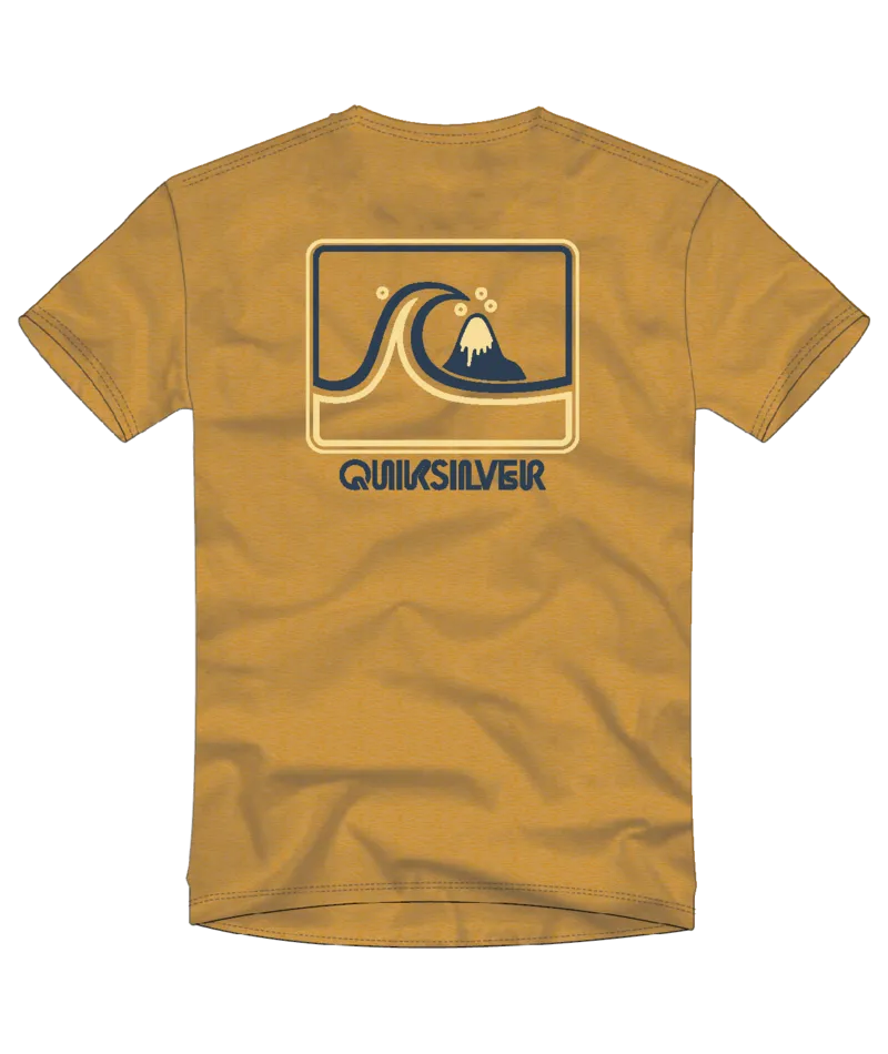 Quiksilver Keep On Tee-Golden Rod Heather