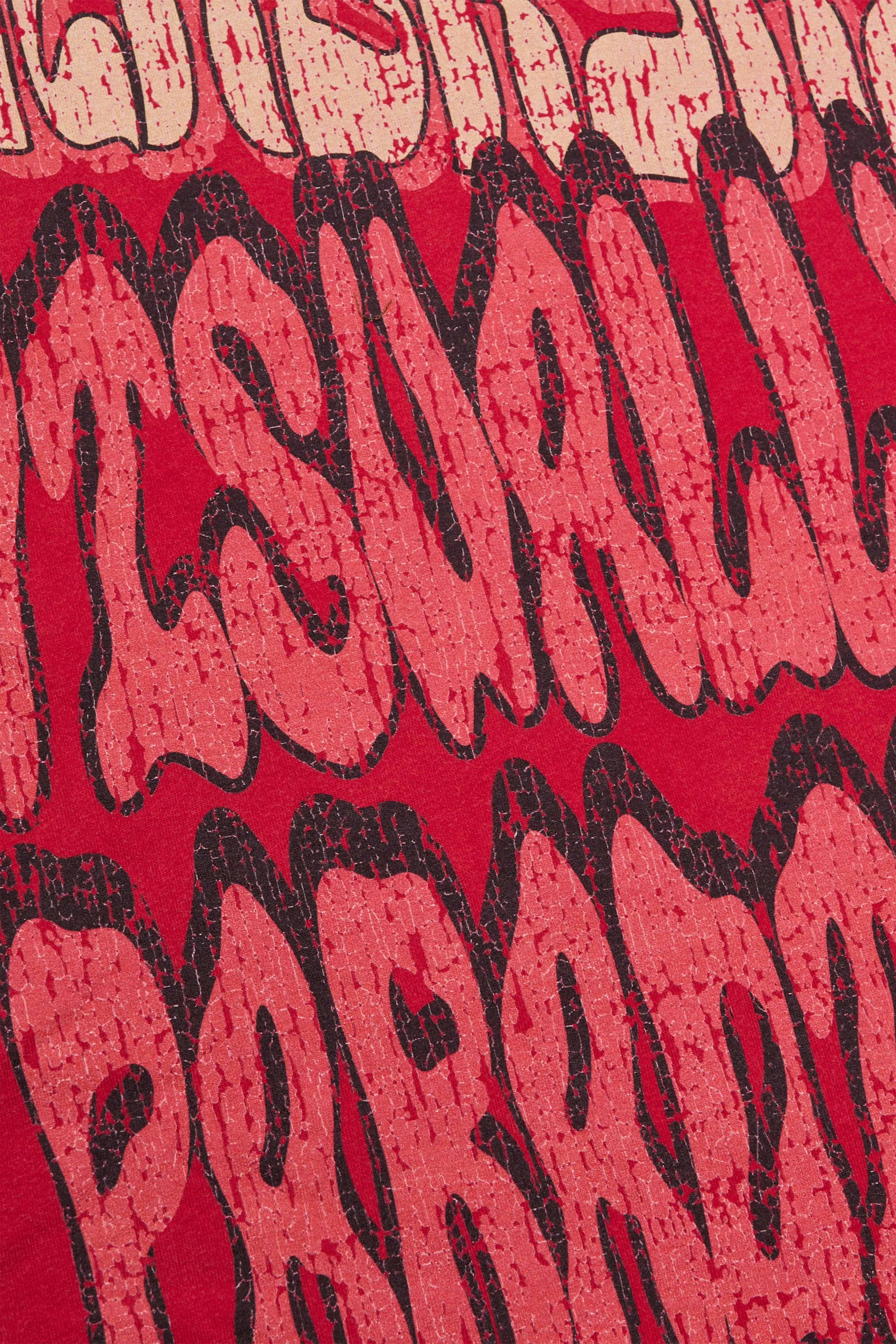 "V PARADISE" VINTAGE RED TEE