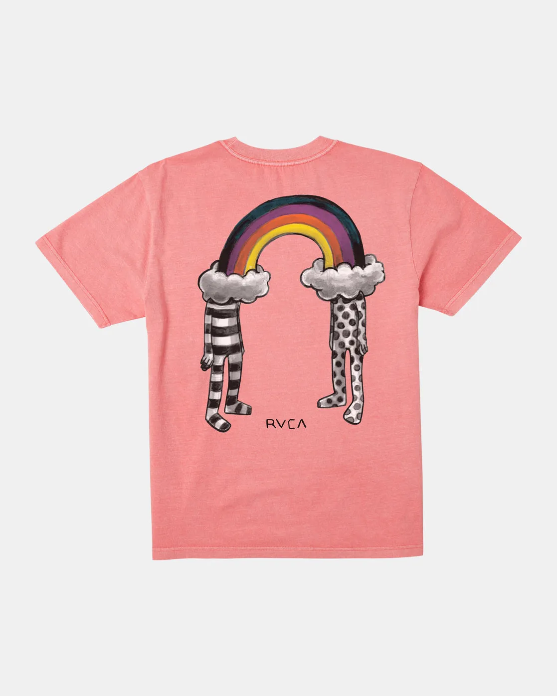 Rainbow Connection Tee - Vintage Salmon