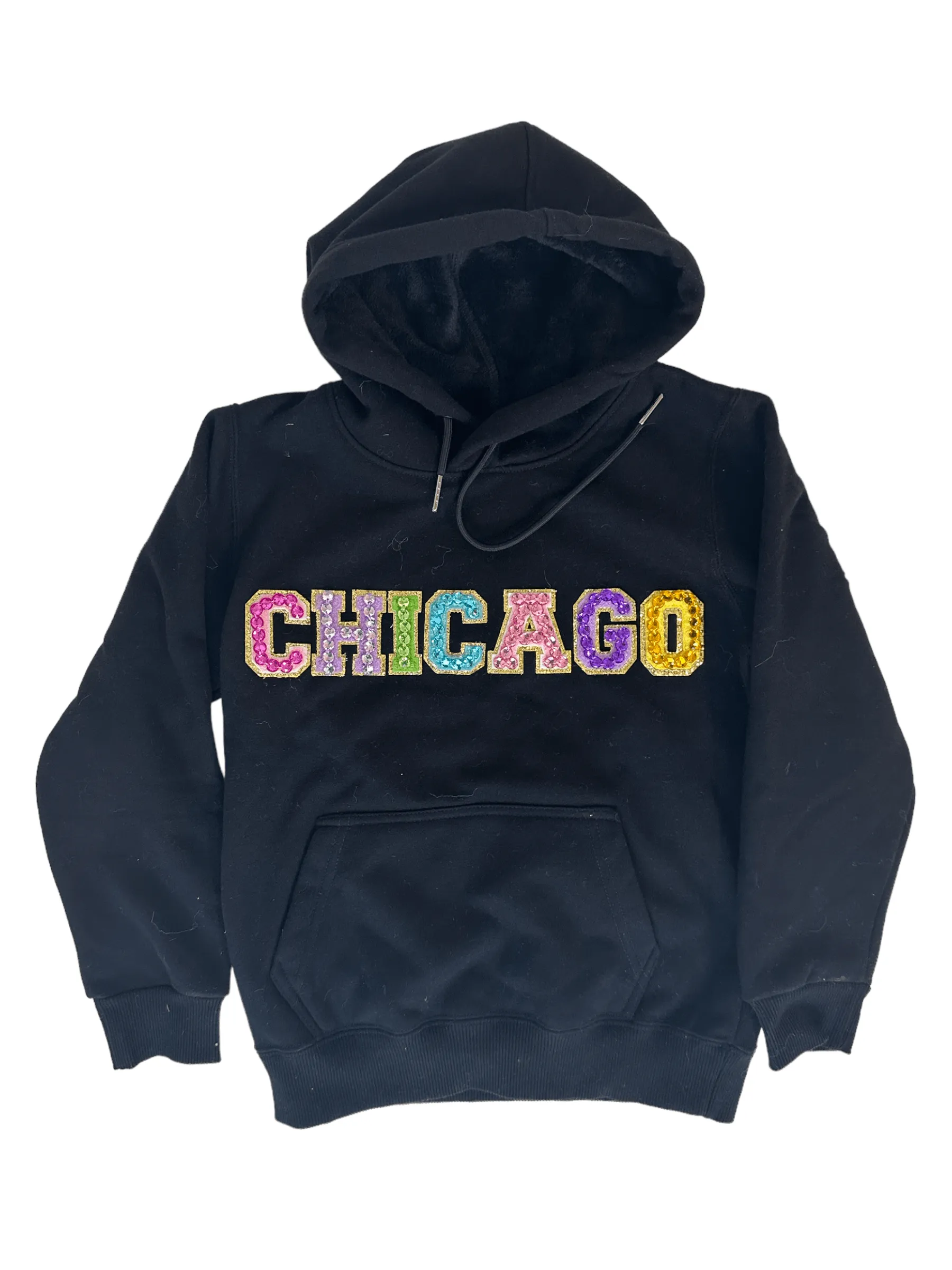 Rainbow Gem Chicago Hoodie