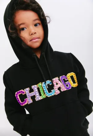 Rainbow Gem Chicago Hoodie
