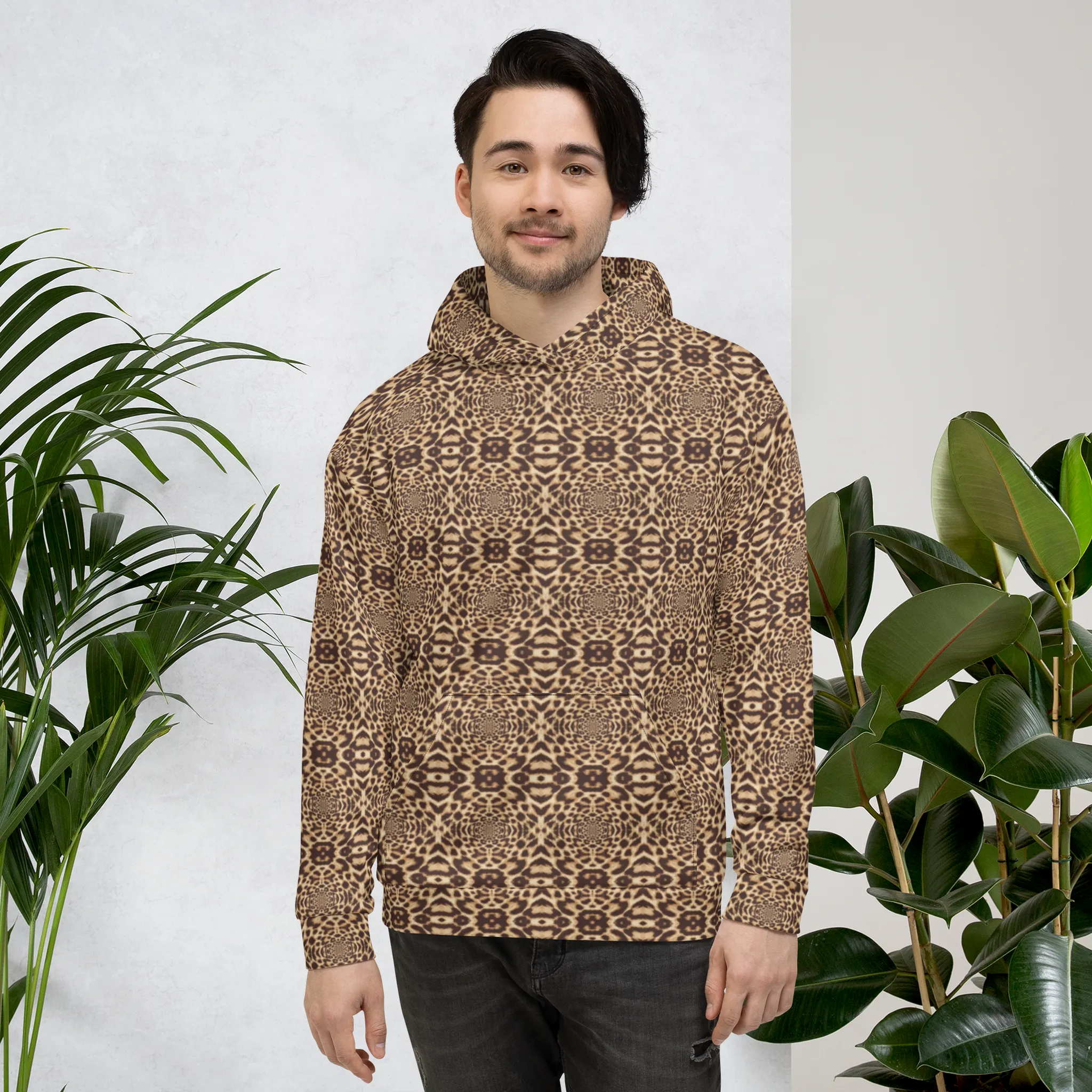 Recursia Contemplative Jaguar Men's Hoodie