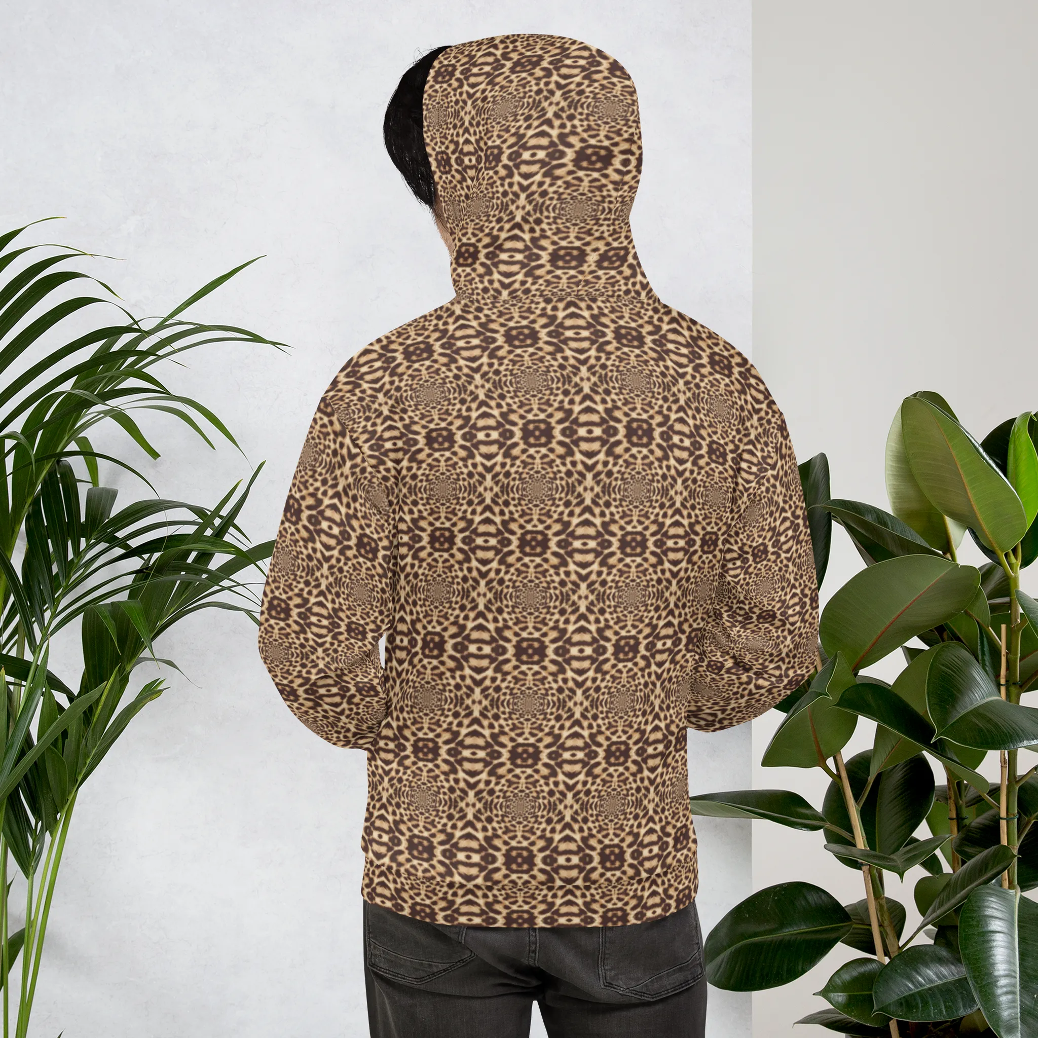 Recursia Contemplative Jaguar Men's Hoodie