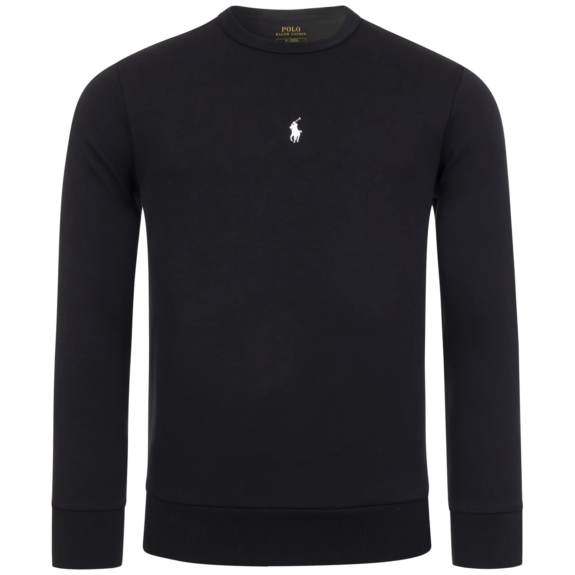 Relaxed Fit Double Knit Centre Logo Sweatshirt