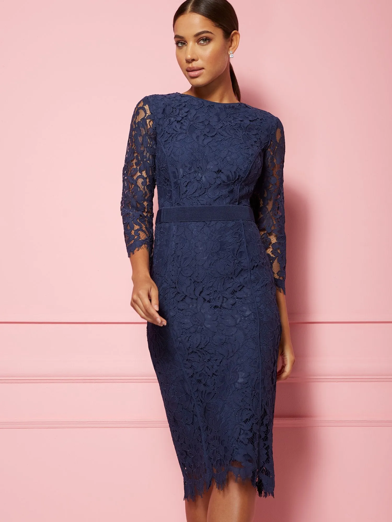 Romina Lace Sheath Dress - Eva Mendes Fiesta Collection