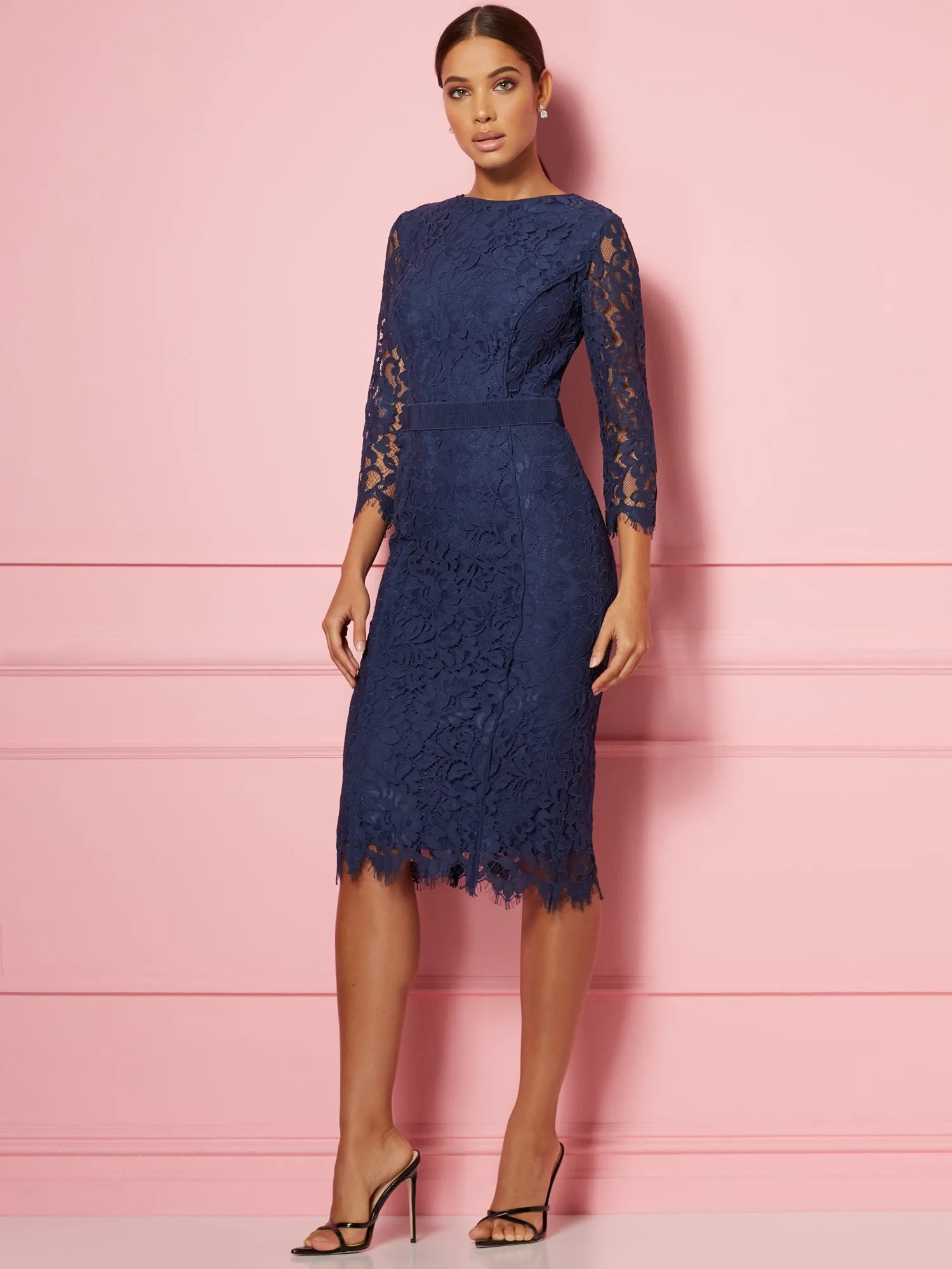 Romina Lace Sheath Dress - Eva Mendes Fiesta Collection