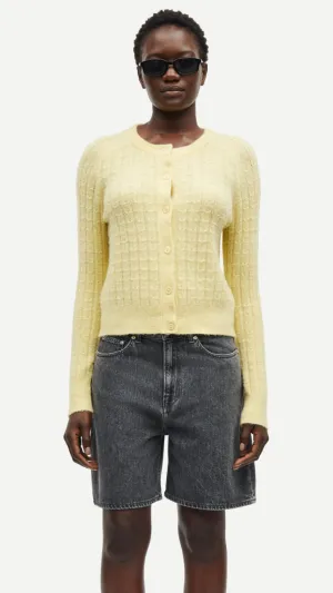 Sabarbara Cardigan - Dusty Yellow