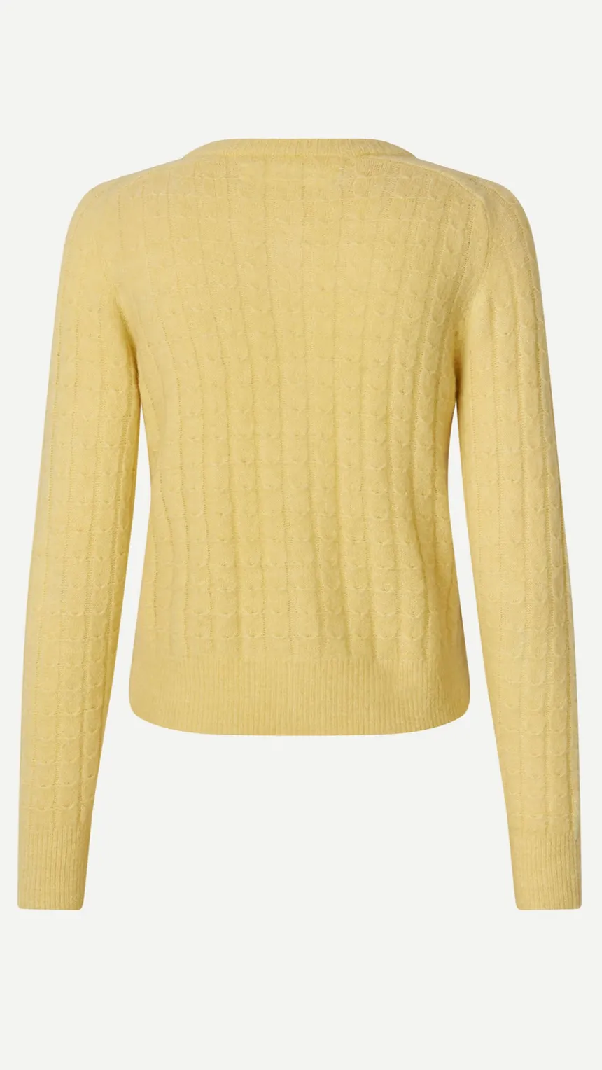 Sabarbara Cardigan - Dusty Yellow