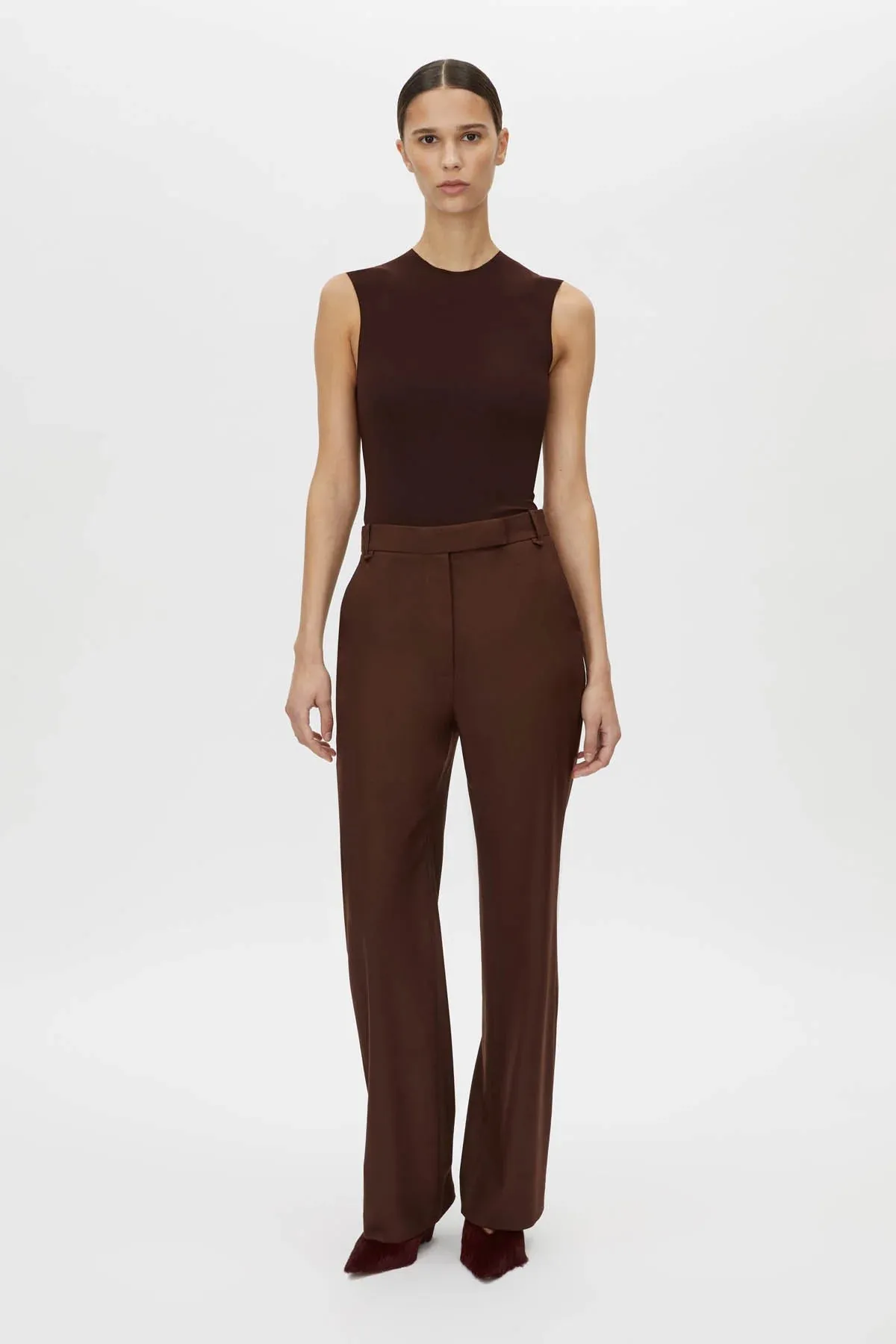 Saint Sleeveless Bodysuit Almandine Pre-Order