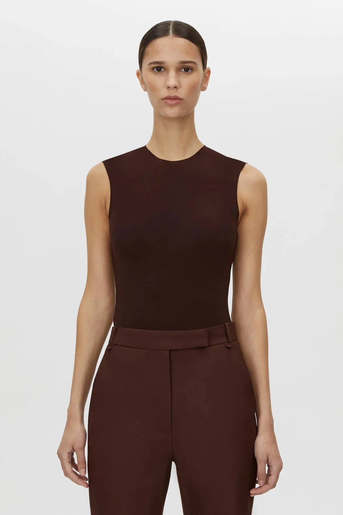 Saint Sleeveless Bodysuit Almandine Pre-Order