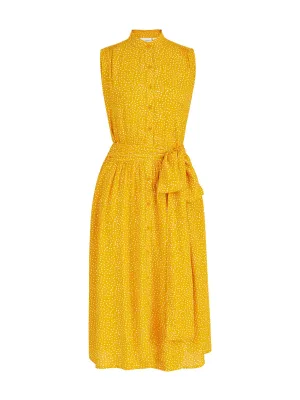 Sleeveless Polka-Dot Shirtdress - The NY&C Legacy Collection