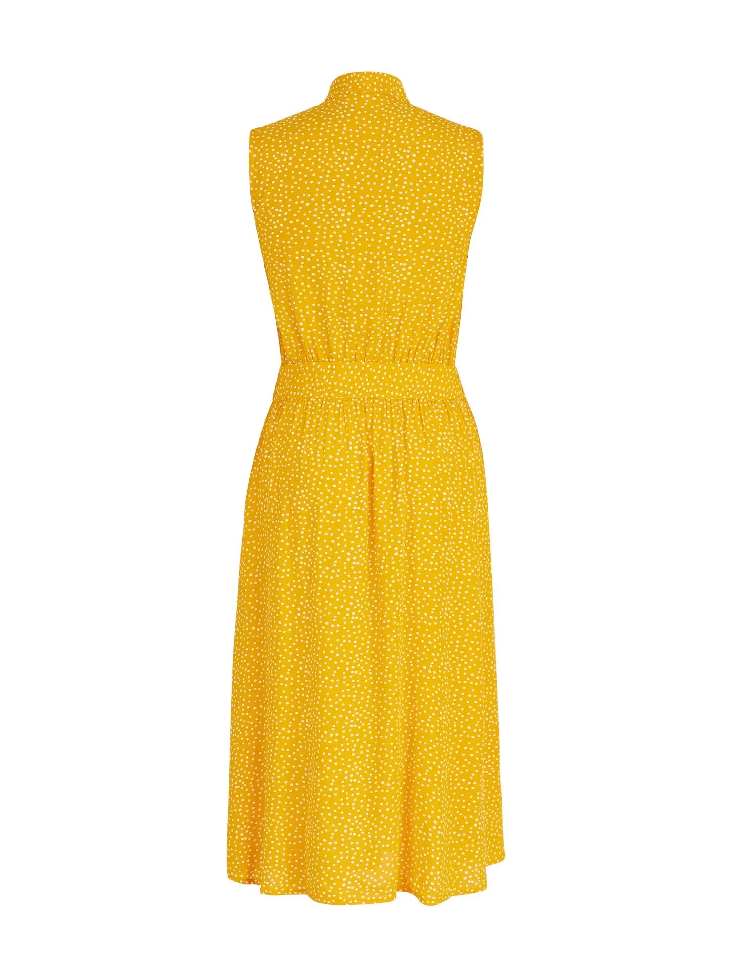 Sleeveless Polka-Dot Shirtdress - The NY&C Legacy Collection
