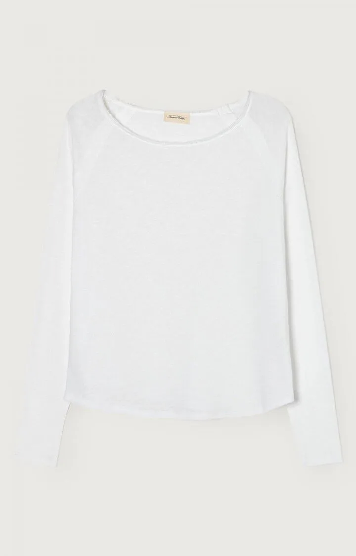 SONOMA Boatneck Long Sleeve Tee in White