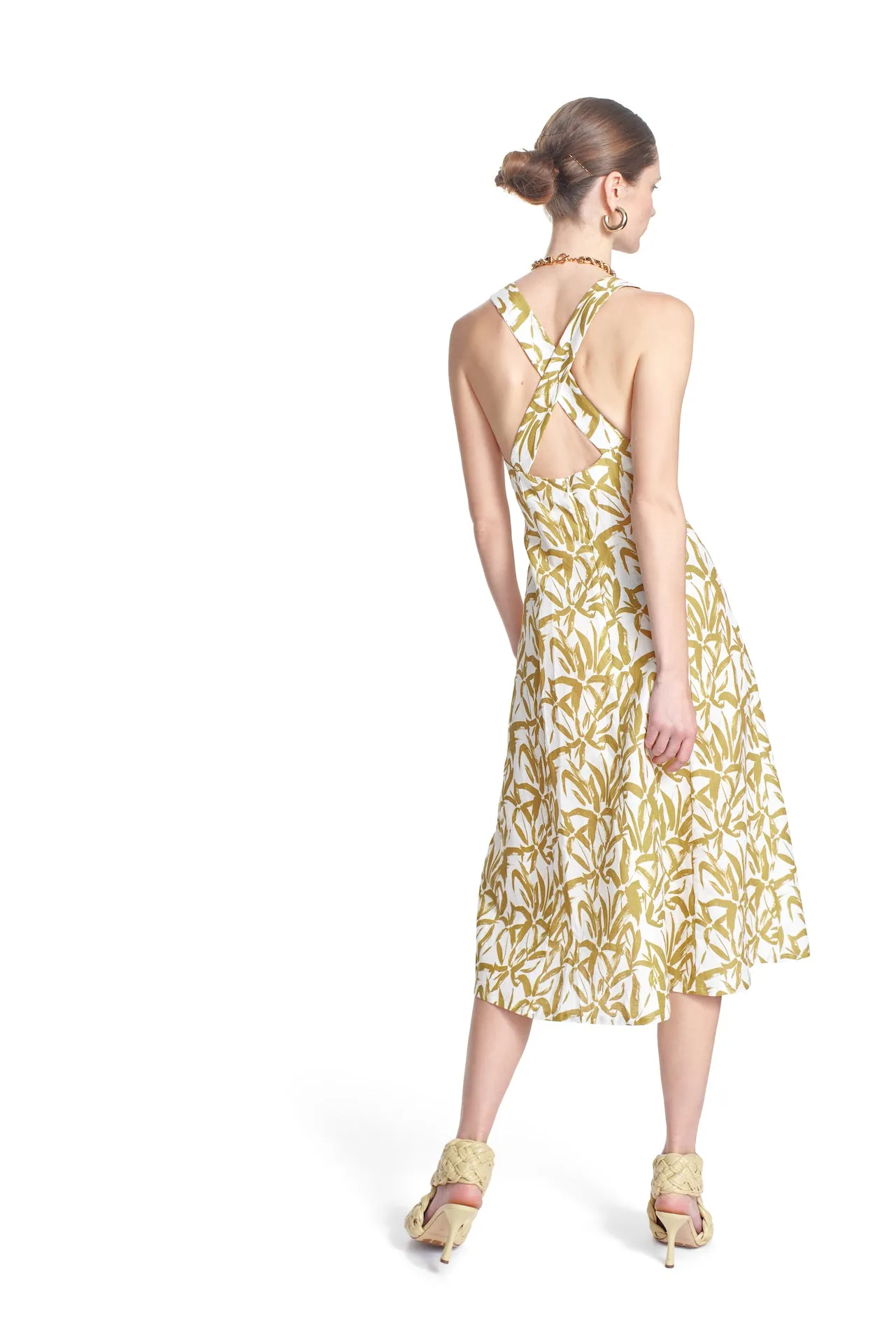 THE ASHLEY BUTTON DOWN  DRESS-bamboo