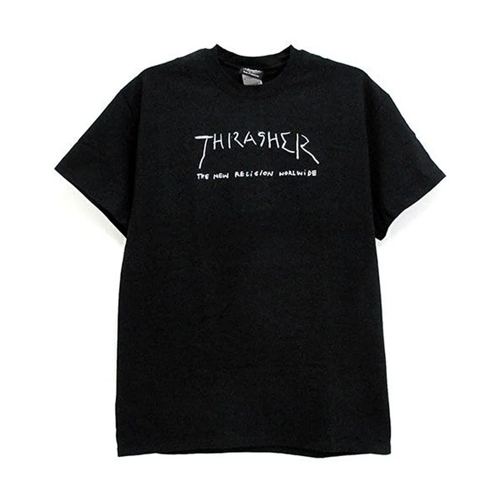 Thrasher - New Religion World Wide Tee Black