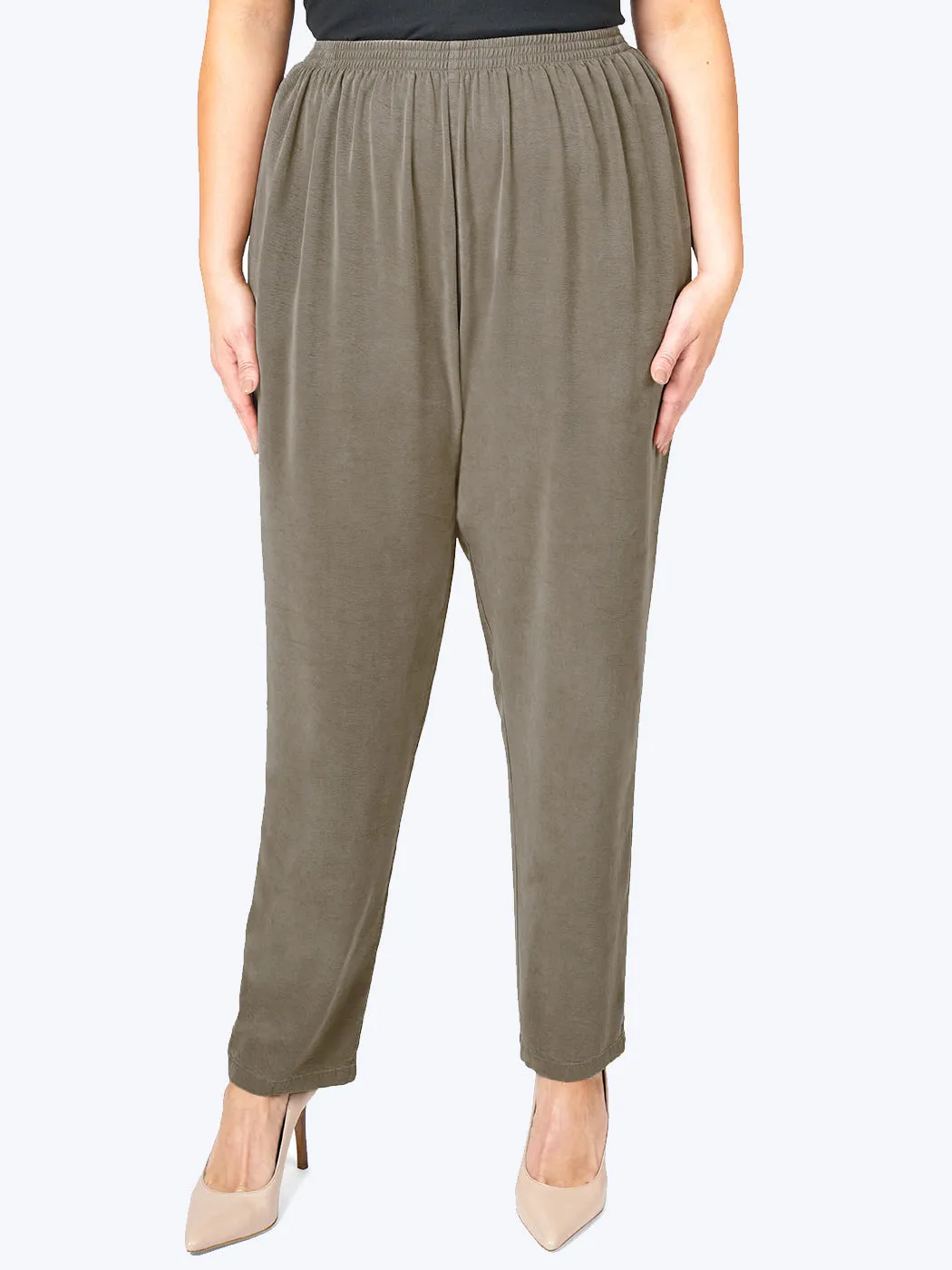 Tianello Plus Sized TENCEL™ Versatile Pant
