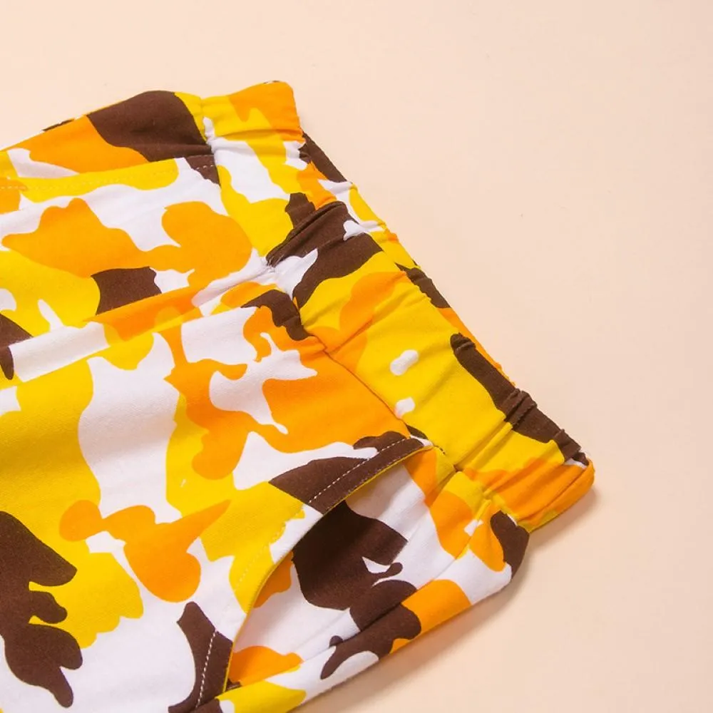 Toddler Boys Letter Printed Long Slever top & Pants Boy Wholesale Clothing